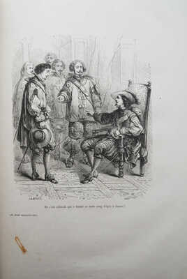 [Дюма А. Три мушкетера / Ил. Ж.А. Босе, Ф. Филиппо и др. Ч. 1-2]. Paris: Chez Marescq et Cie, 1852